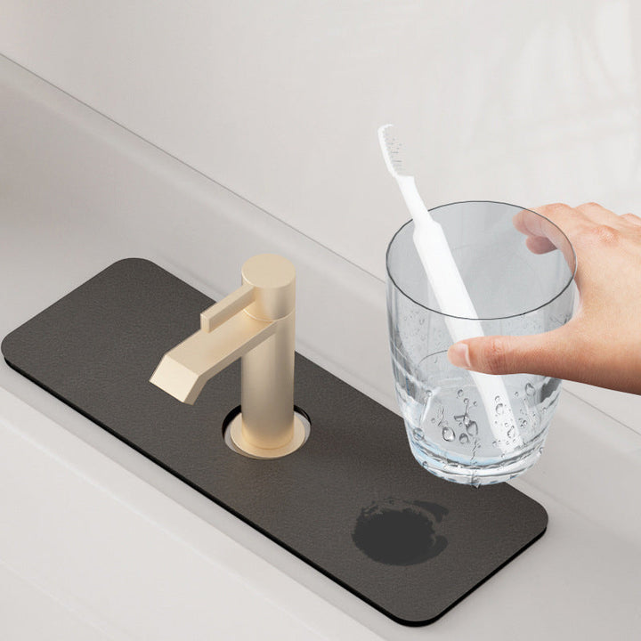Matte für Wasserhähne aus Kieselgur