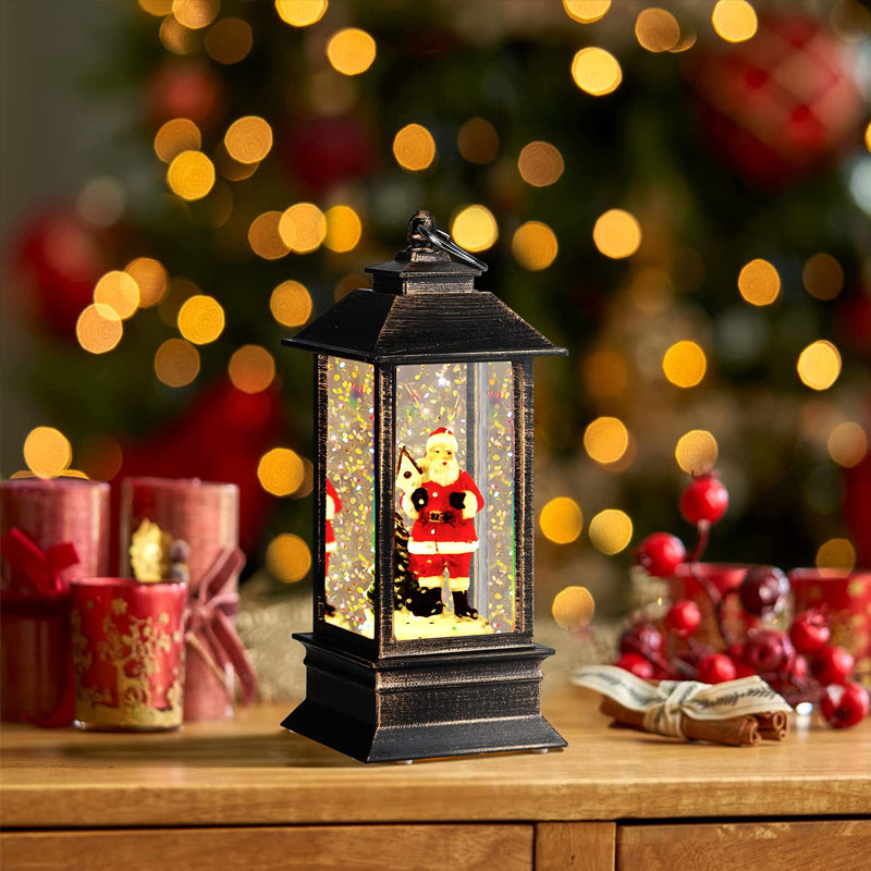 Santa Claus Windlaterne Karnz