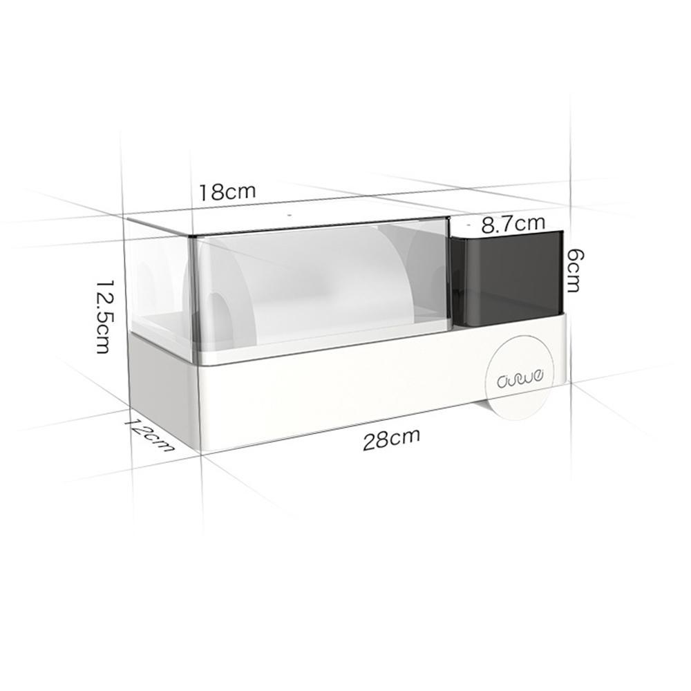 Wasserdichte 3-in-1-Aufbewahrungsbox für Badezimmer | Karnz