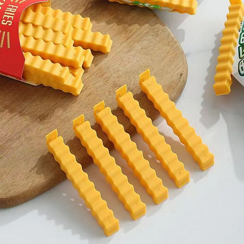 Lustige magnetische Pommes-Frites Lebensmittel Verschlussclip | Karnz