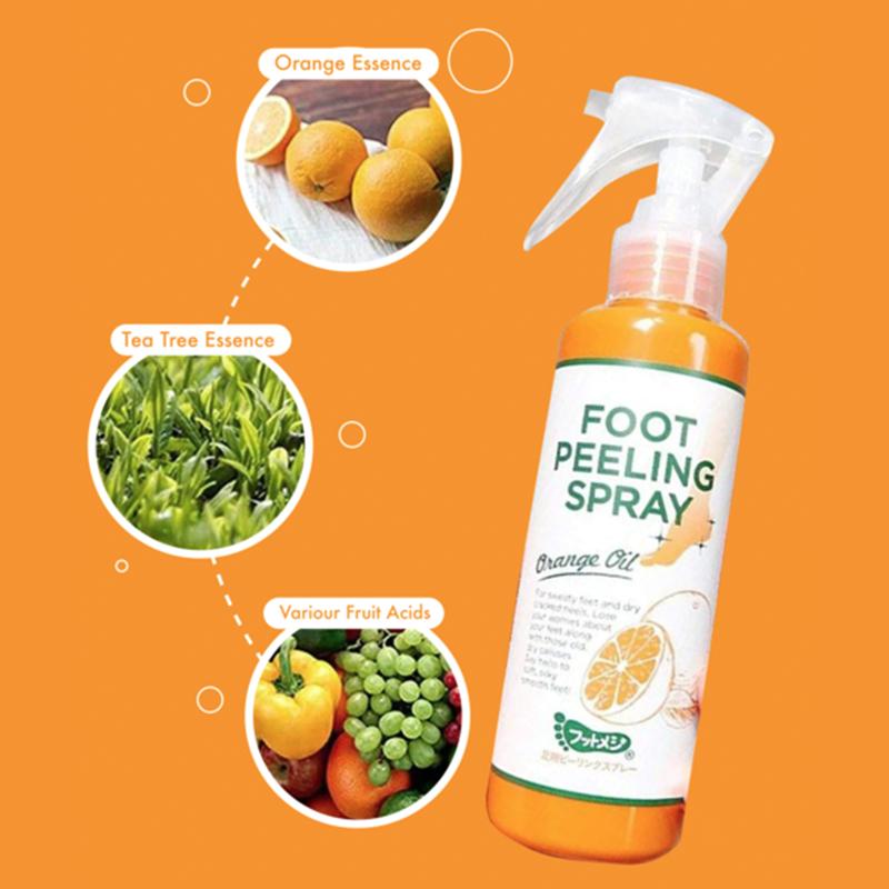 Fußpeeling-Spray