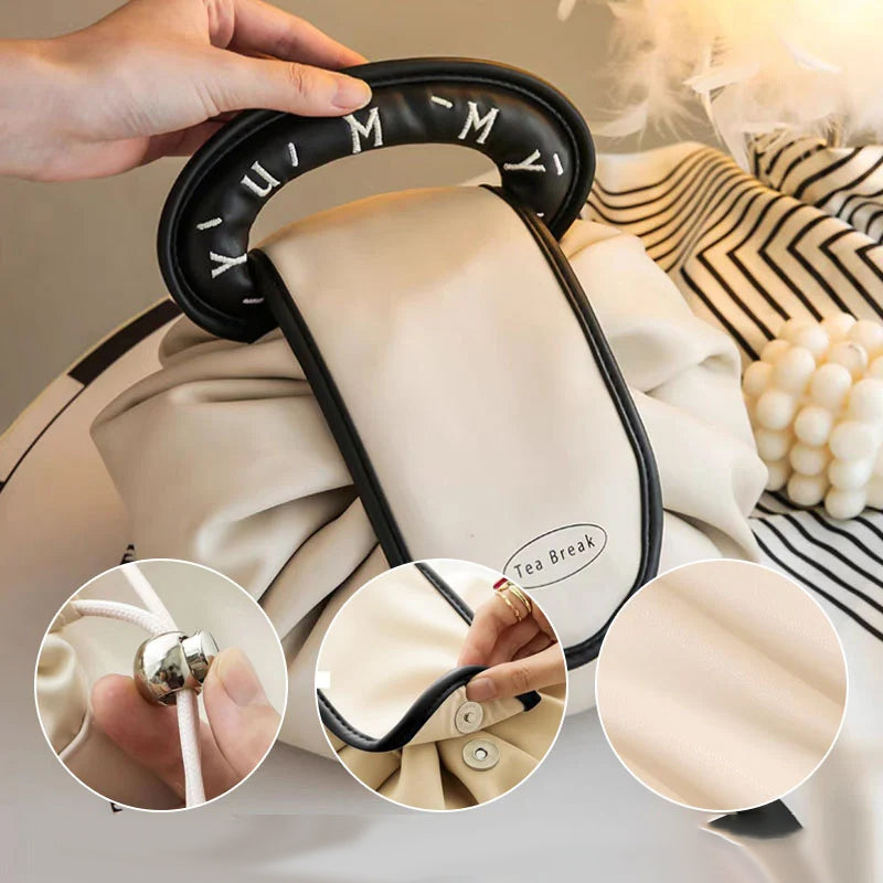 Kordelzug-Handtasche für Make-up | Karnz