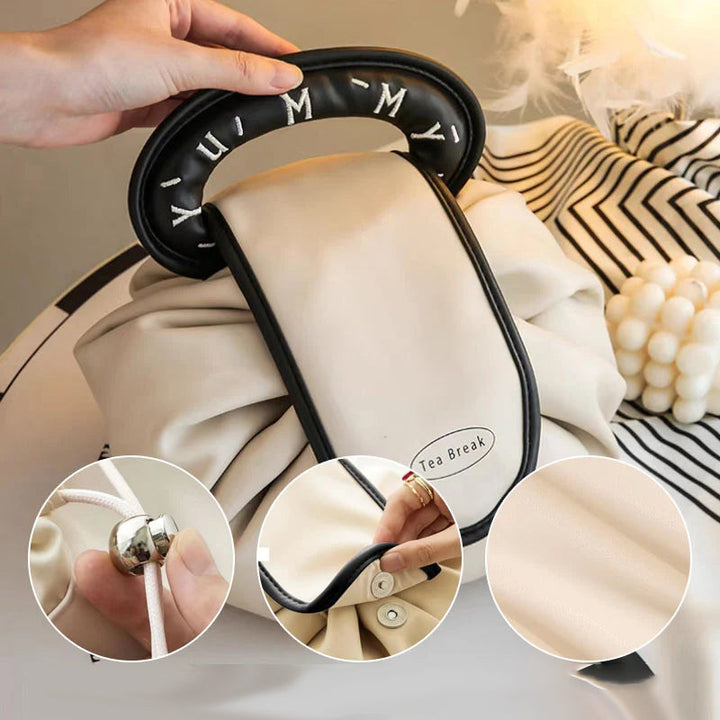 Kordelzug-Handtasche für Make-up | Karnz
