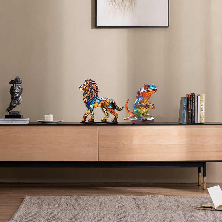 Wildlife Art mit Base Wildtier Desktop Dekorationen | Karnz