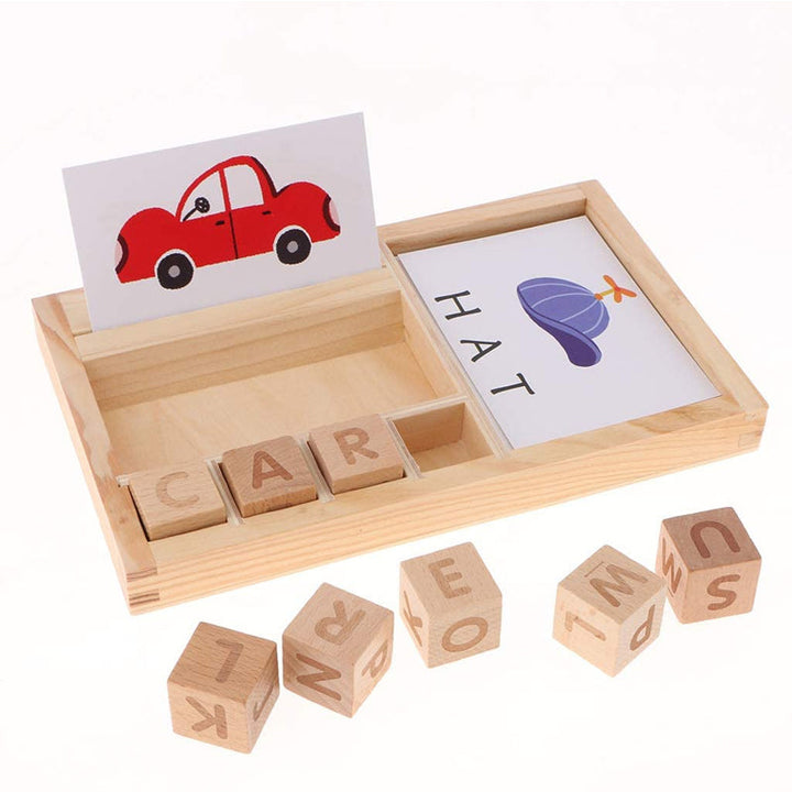 Alphabet-Bausteinspielzeug für Kinder | Karnz