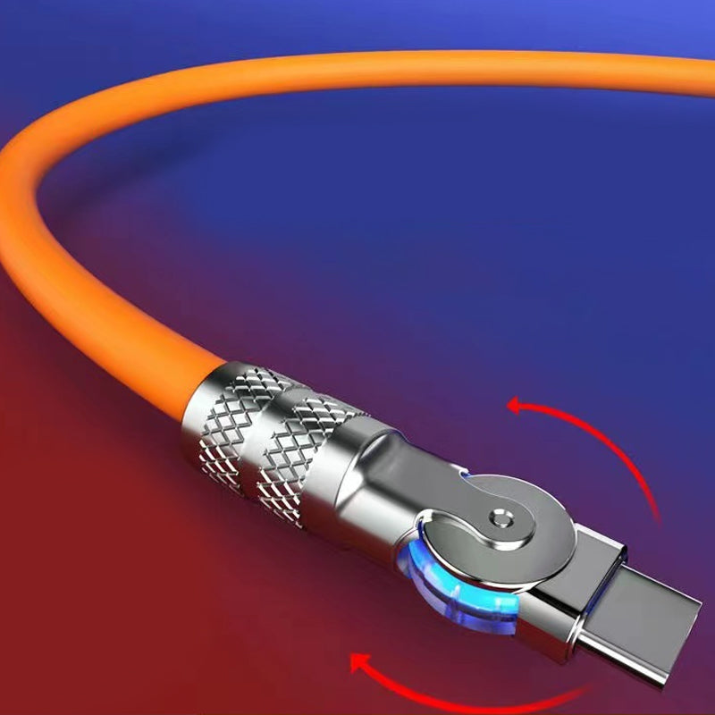 Drehbarer Winkeldatenkabel