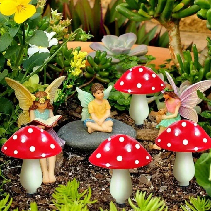 Karnz | MoonlitMushrooms Solar Gartenlichter
