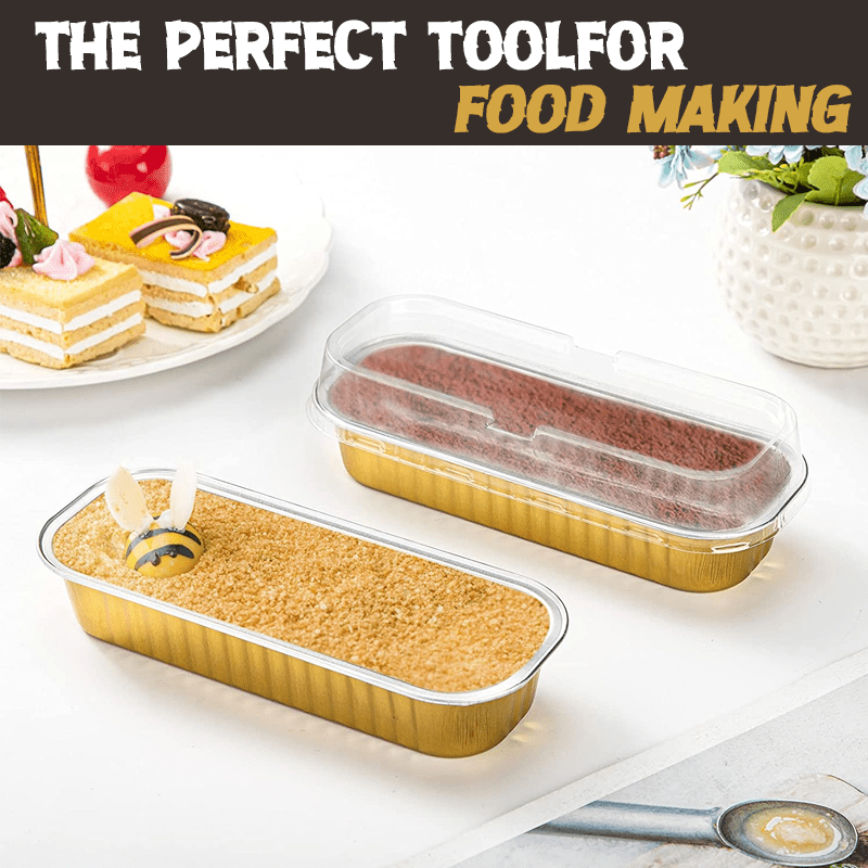 EINWEG ALUMINIUMFOLIE DESSERTFORM | Karnz