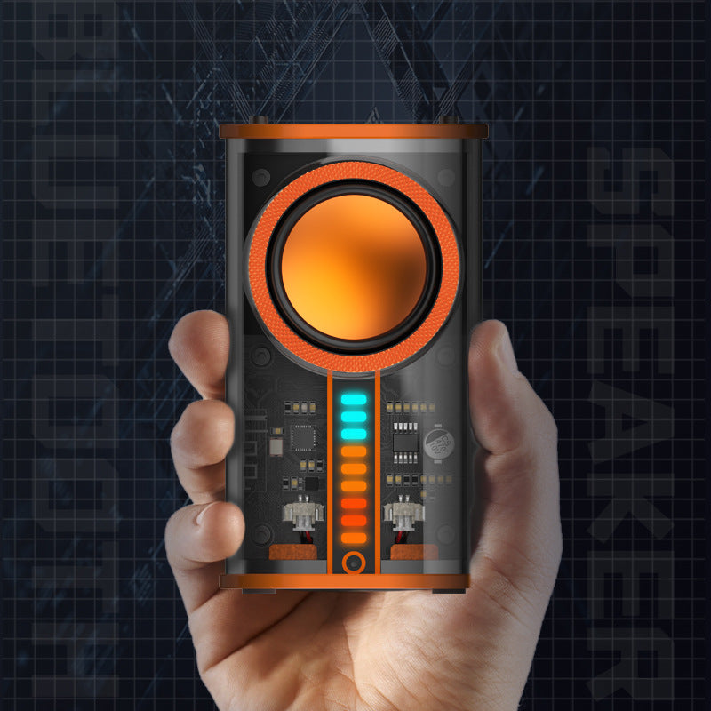 Transparente drahtlose Mecha Bluetooth-Lautsprecher | Karnz