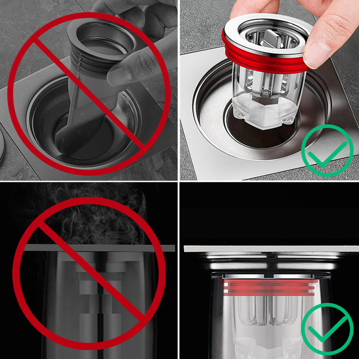 Magnetischer geruchsneutralisierender Bodenablaufkern