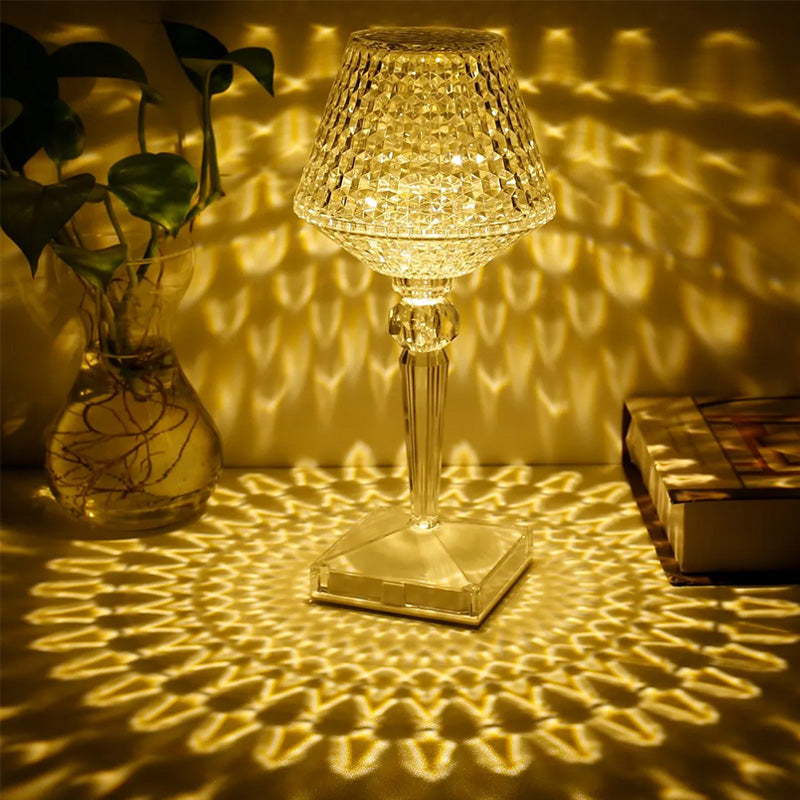 Kristall-Tischlampe | Karnz