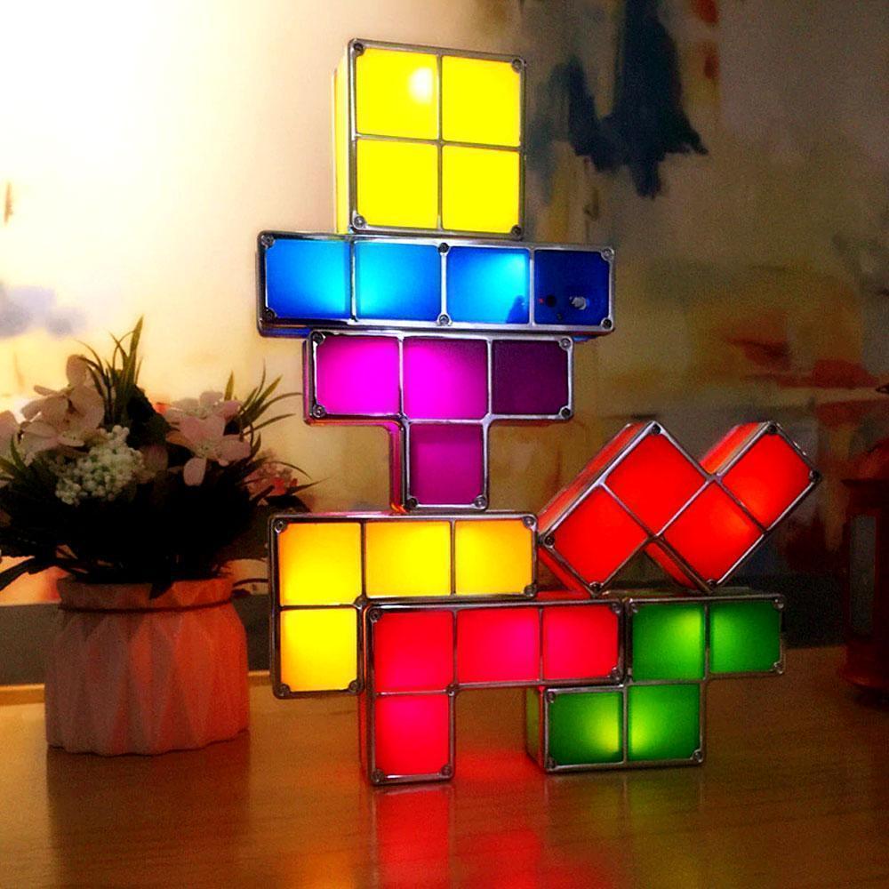 Tetris Stapelbares LED-Nachtlicht | Karnz