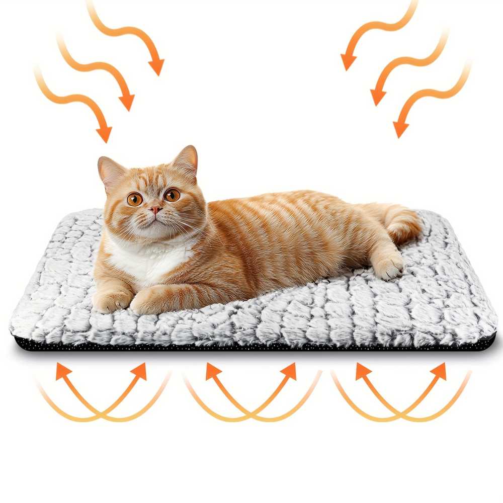 Gemütliches Thermo-Katzenheizkissen