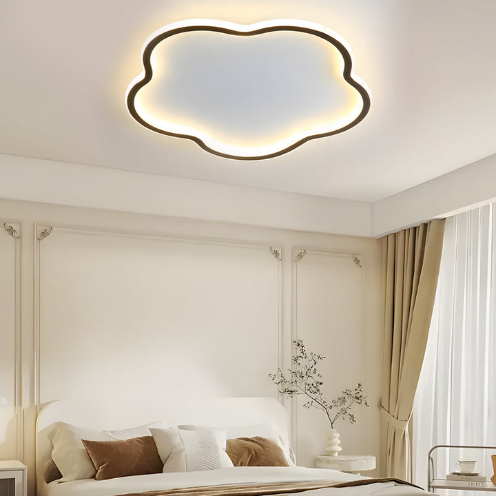 Nordische Deckenleuchte im Pentagramm Design – Aluminium Deckenlampe für Schlafzimmer | Karnz