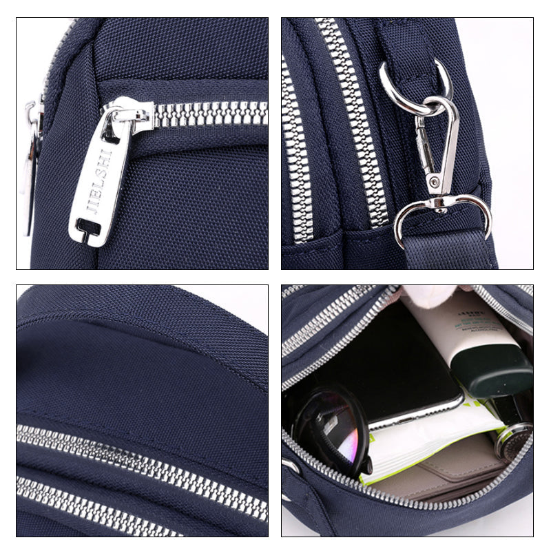 Leichte Schultertasche aus robustem Nylon