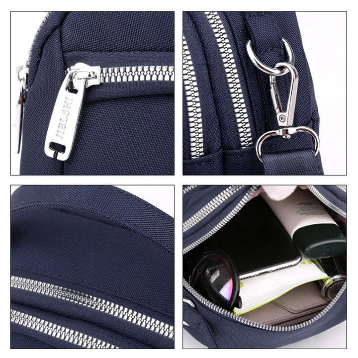Leichte Schultertasche aus robustem Nylon