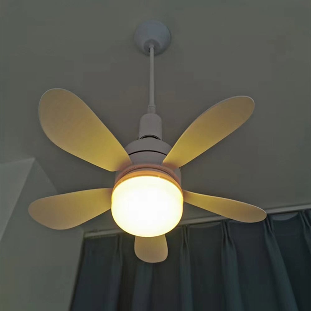 2-in-1 LED-Deckenventilatorlicht mit Fernbedienung, E27/B22-Basis | Karnz