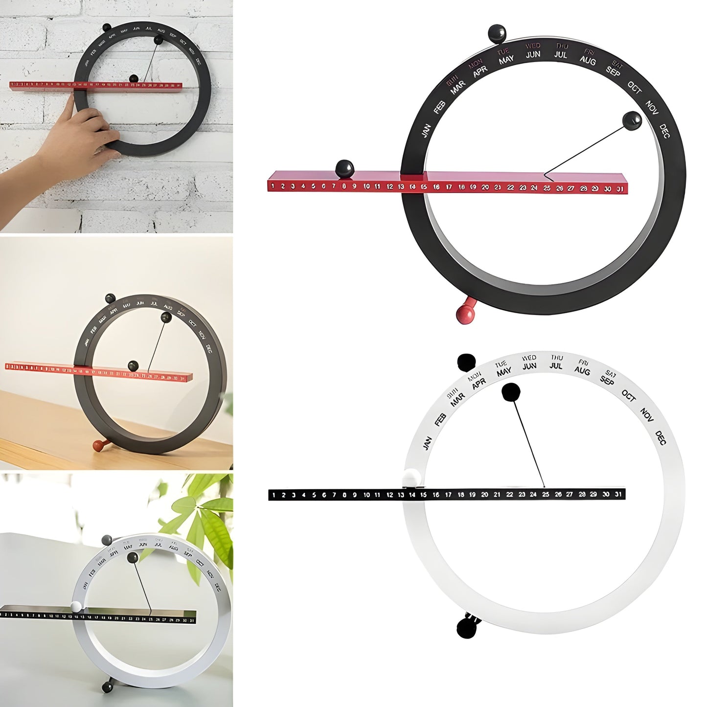 Magnetische Kugeluhr – Kreative und dekorative TaKarnze-Uhr mit sanftem Design