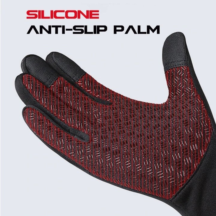Karnz | HeatGripX winddichte thermische Slip-Handschuhe für kaltes Wetter