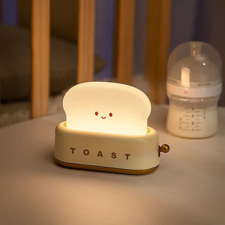 USB-Lade-LED-Brot-Nachtlicht mit Dimmfunktion und Timer | Karnz