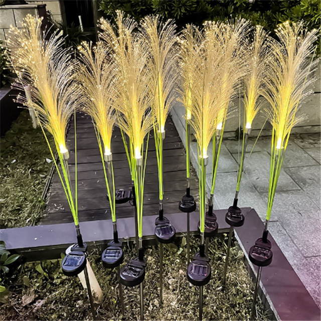 Solarbetriebene Weiden-Gartenleuchte – Bunte LED-Gartenbeleuchtung mit IP65-Wasserschutz
