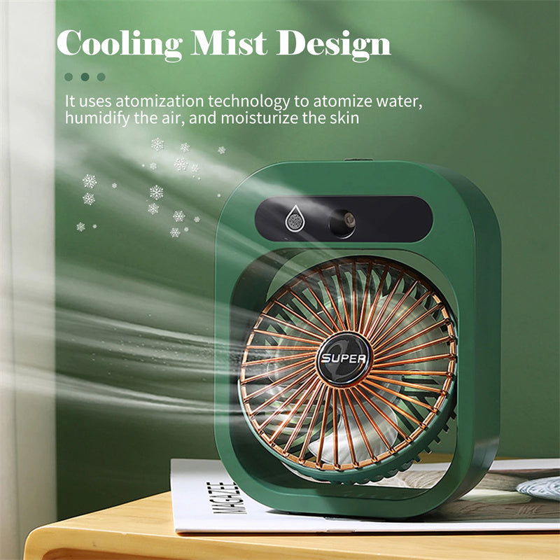 USB wiederaufladbarer Schreibtischventilator | Karnz