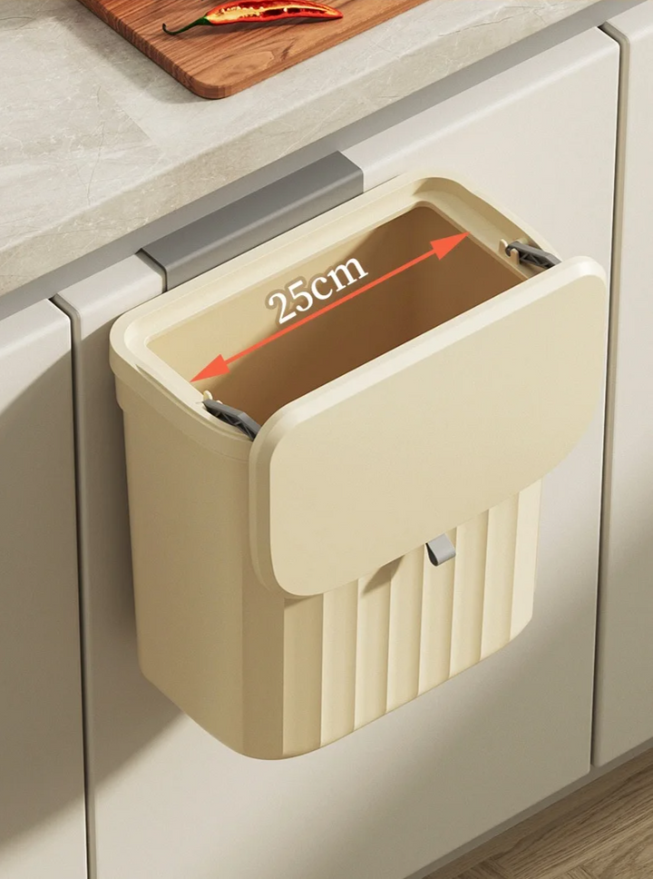 FlexiBin Küchenwandbehälter – 8,5L / 12L mit Deckel Karnz