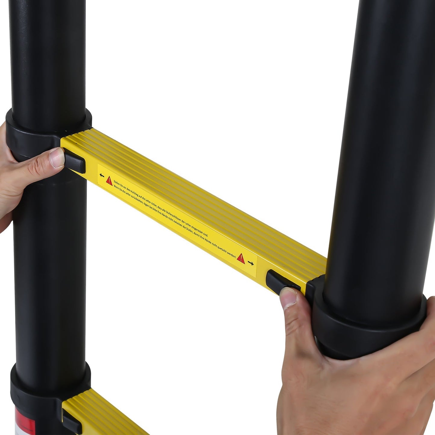 Teleskopleiter Aluminium mit Abnehmbarem Haken | Karnz