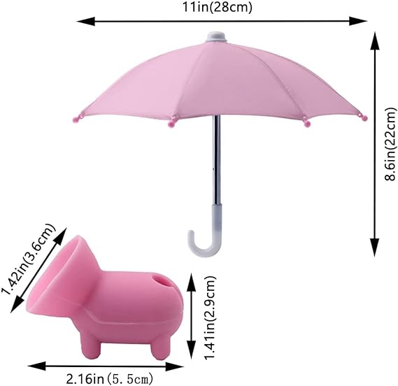 Telefon Regenschirm Saugnapf Halter für Sonne | Karnz