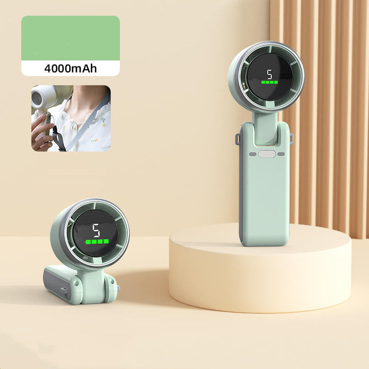 4000mAh Turboaufladbarer Handheld Mini Ventilator | Karnz