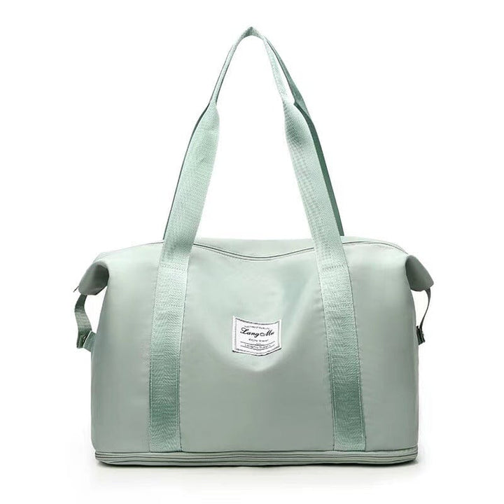 Doppellagige Reisetasche mit hoher Kapazität und Nasstrennung
