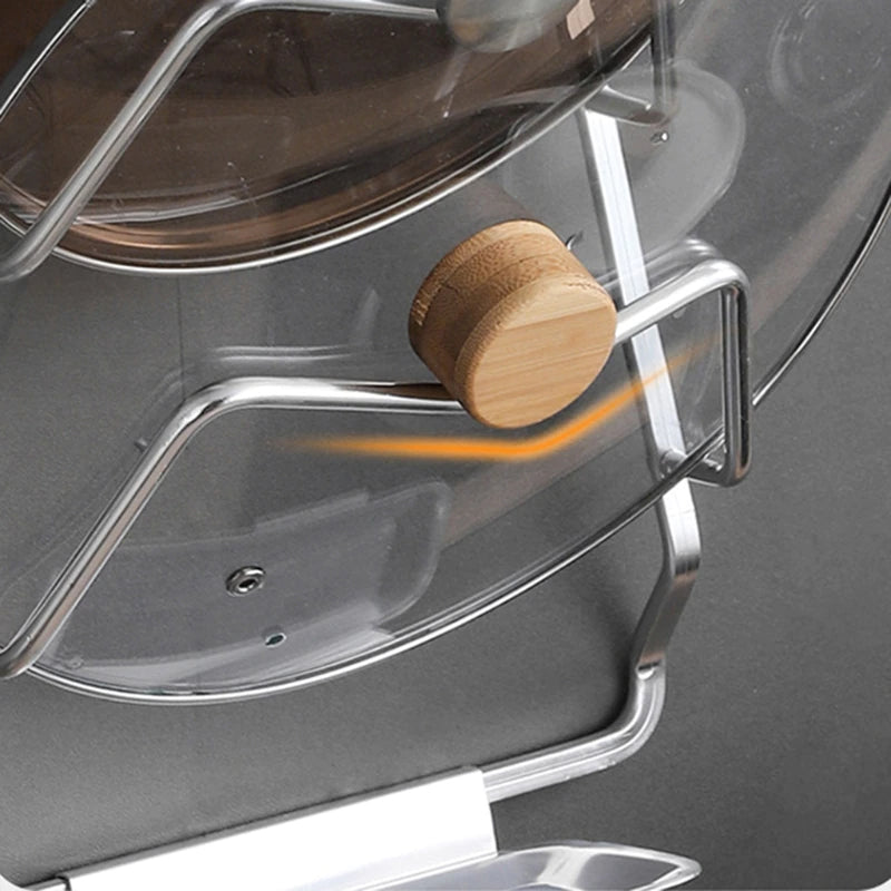 Karnz | Wandmontierter Extrem Topfdeckelhalter Rack