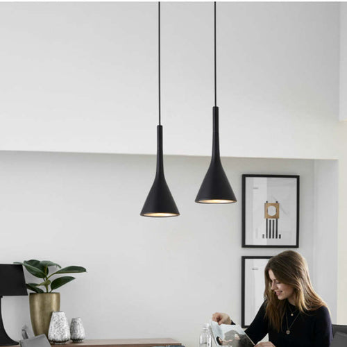 Moderne Dreiecks Pendelleuchte - Trionda | Karnz