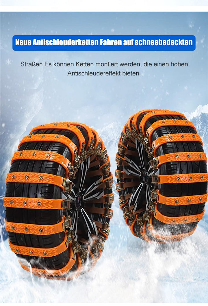 Rutschfeste Stahlkette | Ultimativer Autoschutz | Karnz
