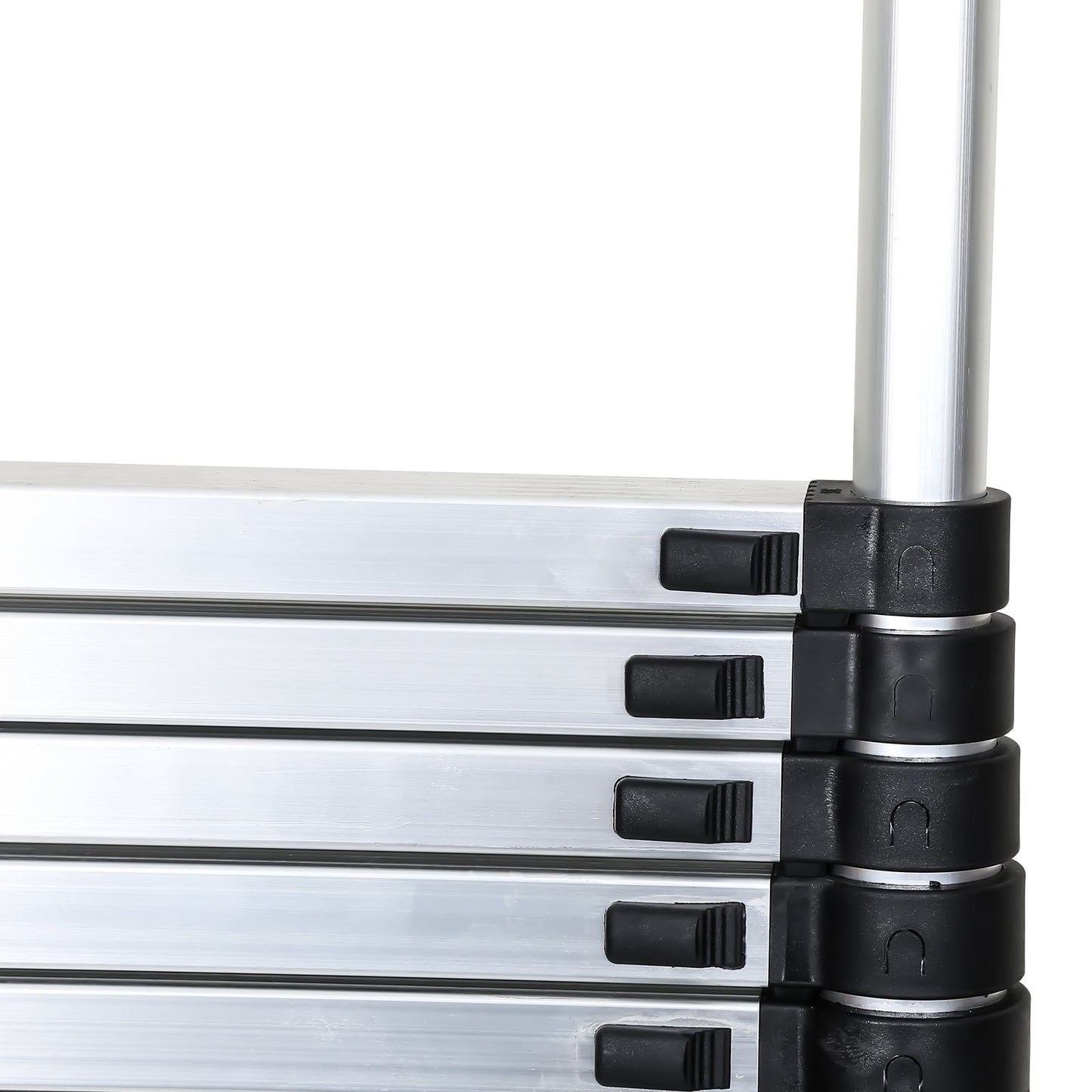 Teleskopleiter mit 2 Abnehmbarem Haken | Karnz