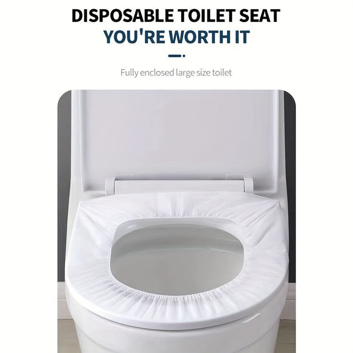 Einweg WC-Sitzbezug mit Gummizug 50/100 Stk | Karnz