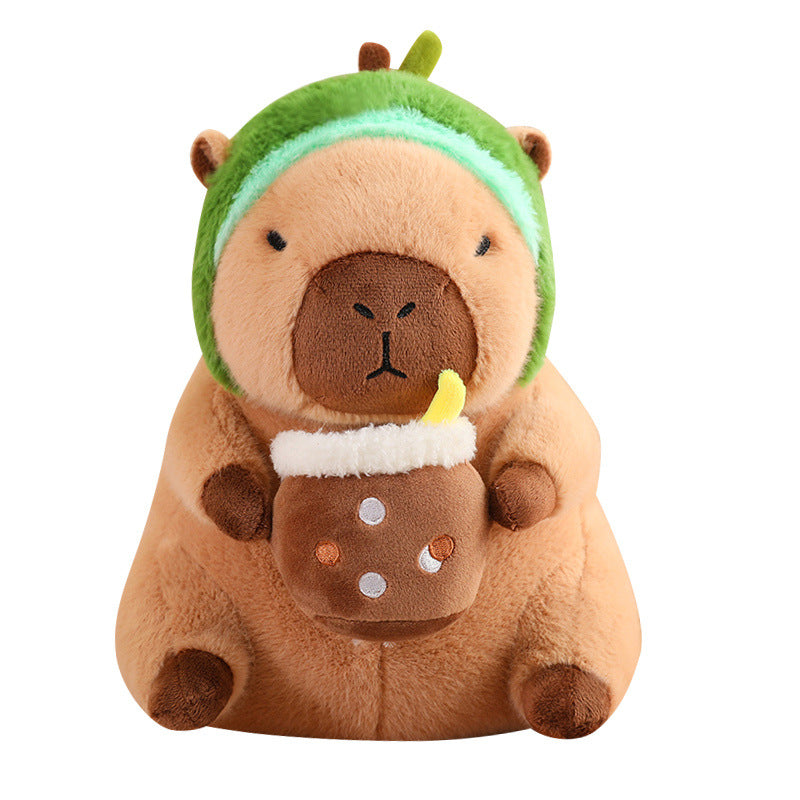 Karnz | CuddleCapy Kuschelpuppe Plüsch | Capybara & Hase Design | Weiches Kuscheltier in Verschiedenen Stilen & Größen