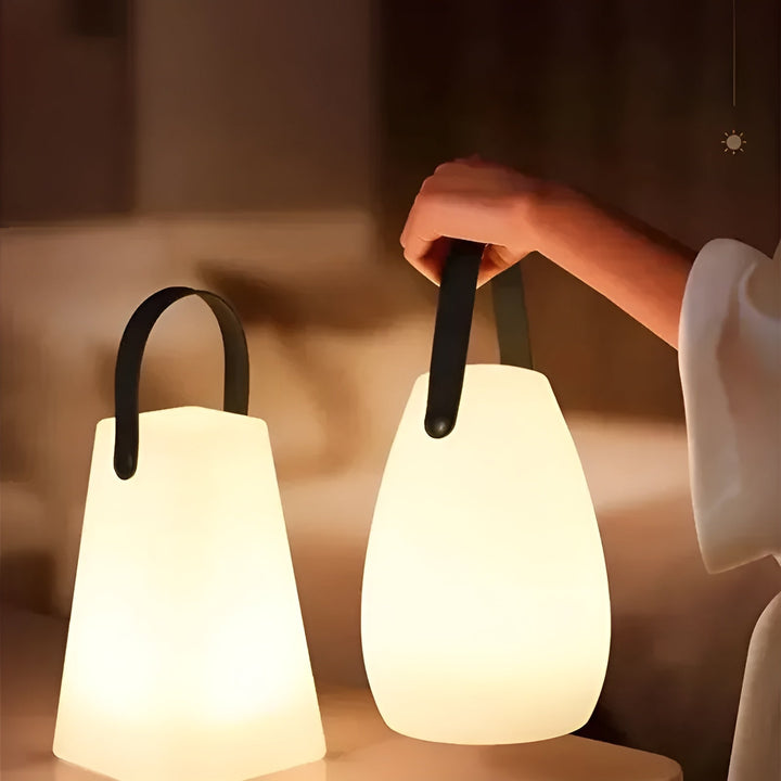 Drahtlose LED-Tischlampe – Wasserdicht, Aufladbar und 16 Farben | Karnz