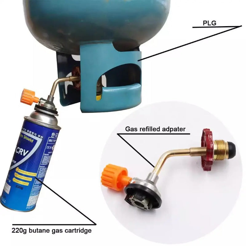 Hose-Free Gas Nachfülladapter Karnz