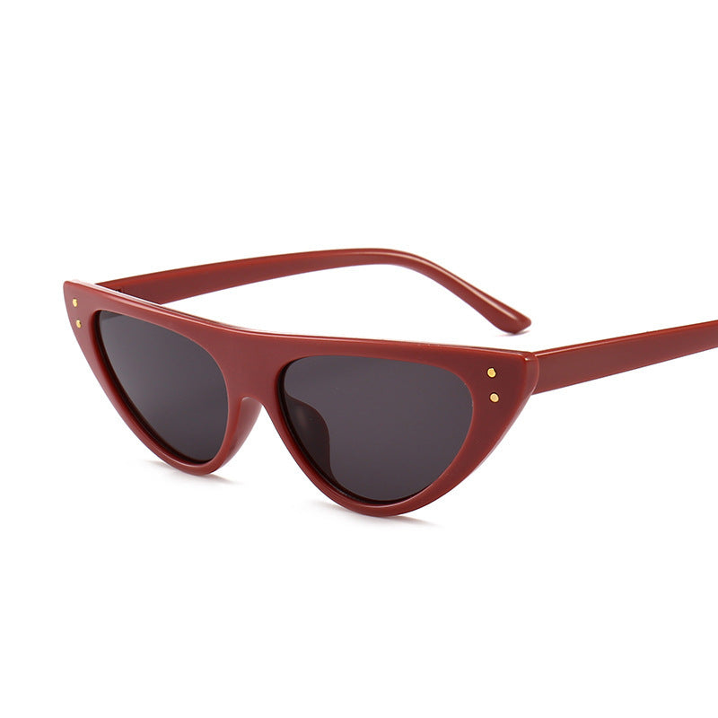 Chic Cat-Eye Sonnenbrille mit erhöhtem Design Karnz