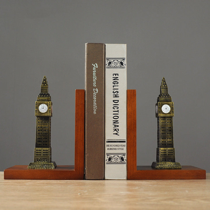 Moderne architektonische Buchstützen