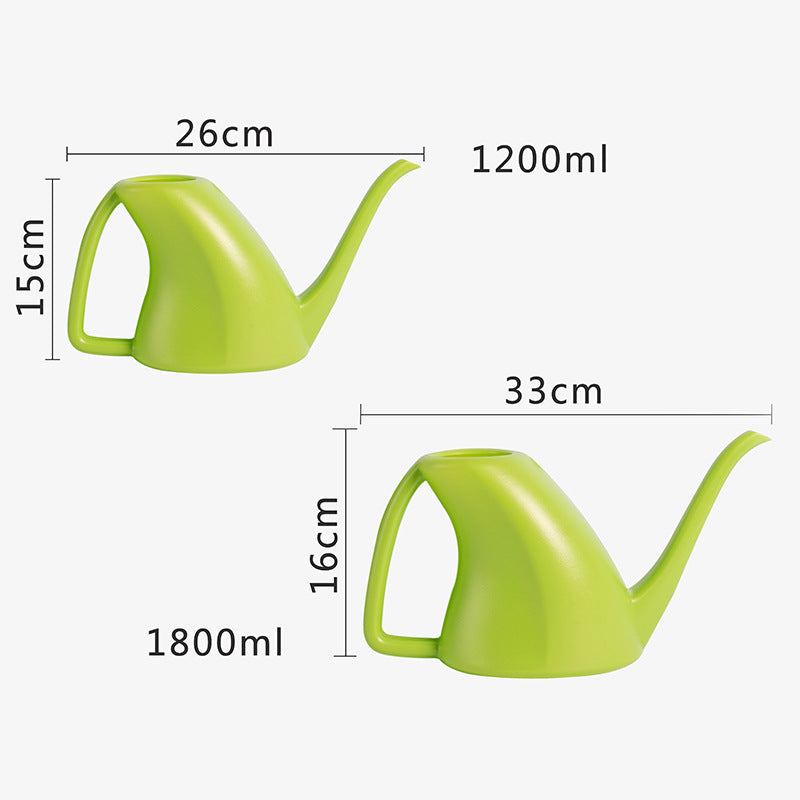 Ergonomische Kunststoffgießkanne