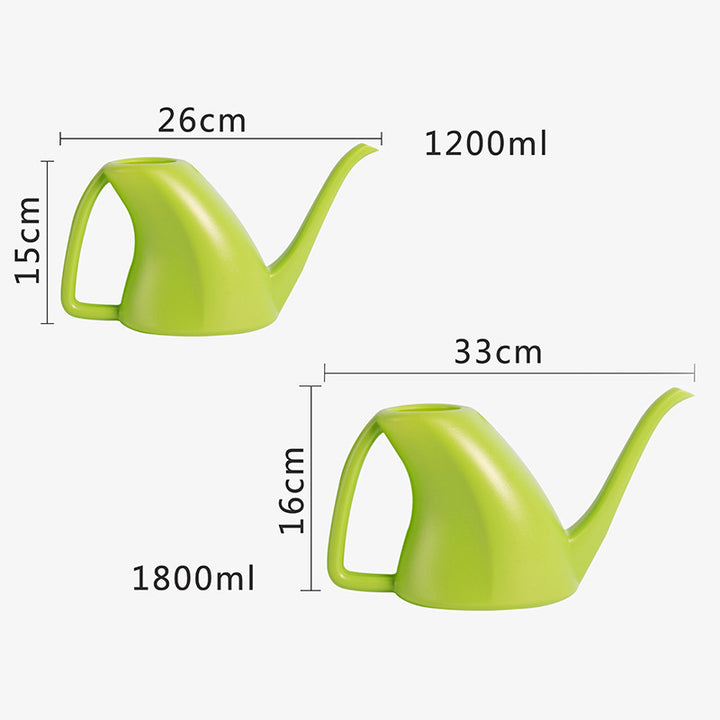 Ergonomische Kunststoffgießkanne