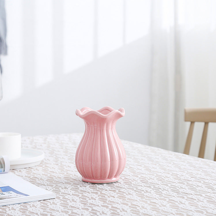 Elegant geformte Tischvase Karnz