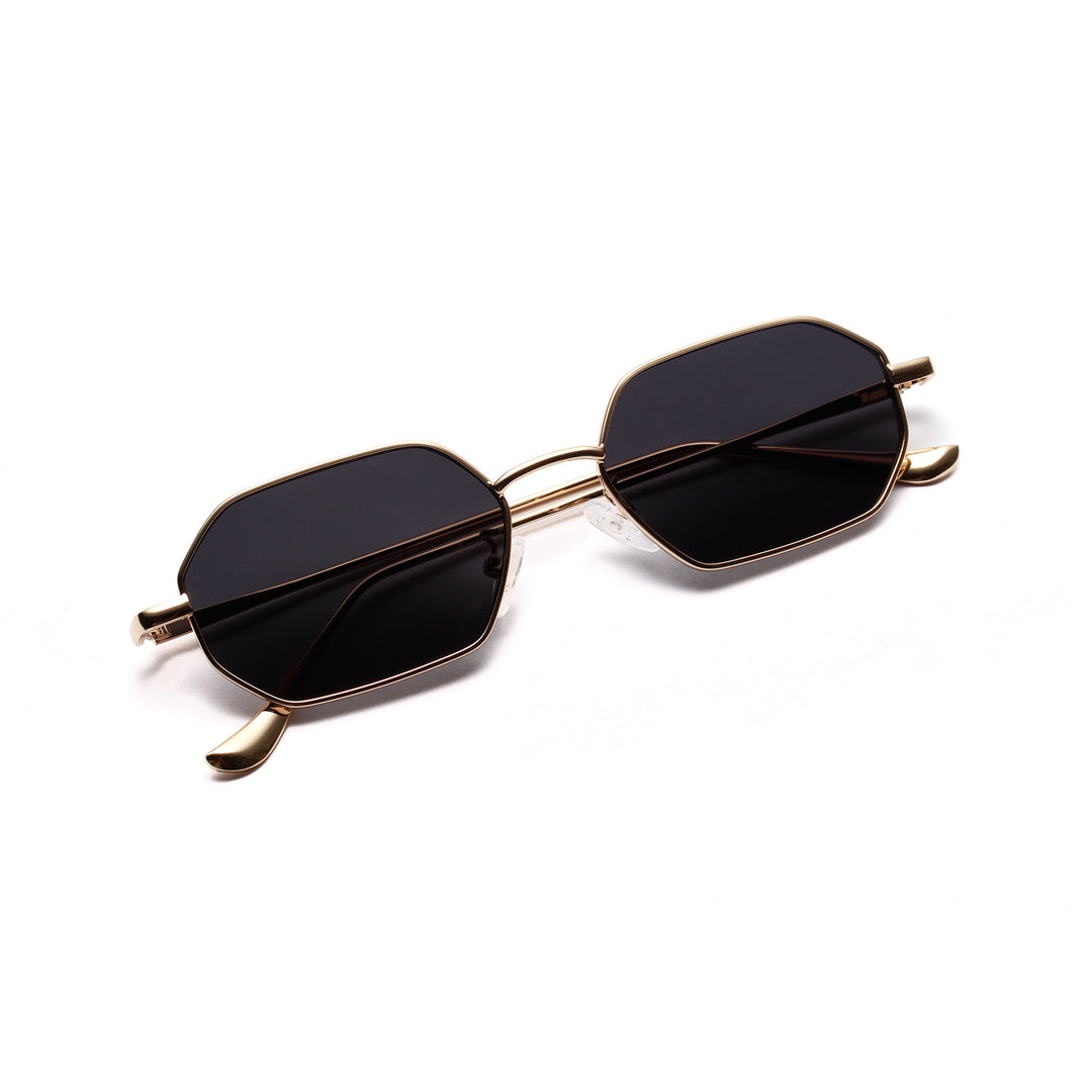 Damen modische Sonnenbrille mit innovativem achteckigen Design Karnz