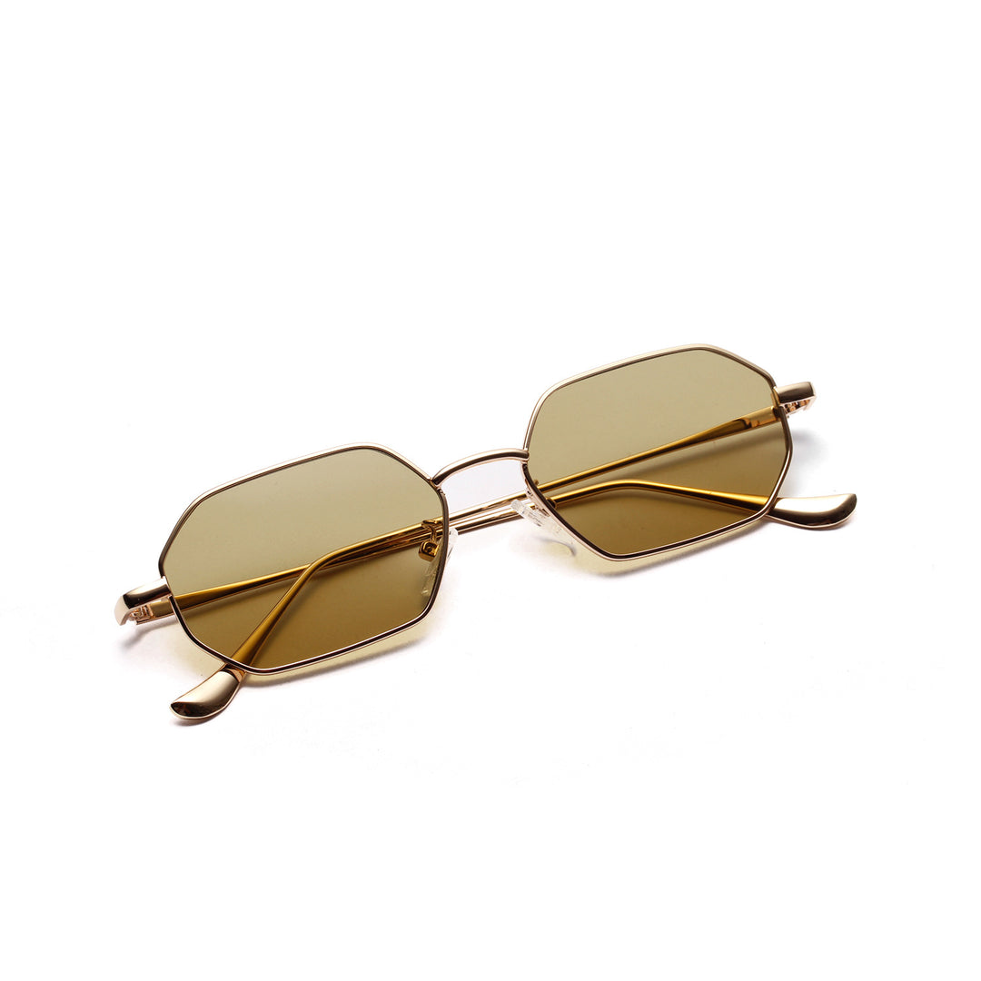 Damen modische Sonnenbrille mit innovativem achteckigen Design Karnz