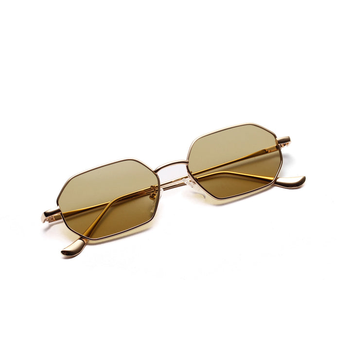 Damen modische Sonnenbrille mit innovativem achteckigen Design Karnz