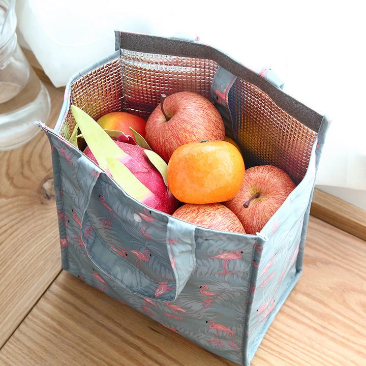 Isolierte Floral Lunch Tasche Karnz