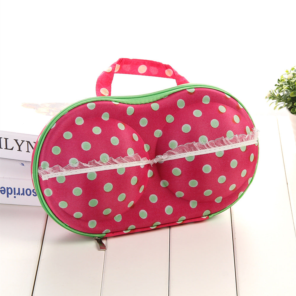 Polka Dot Reise Make-up Organizer Tasche Karnz
