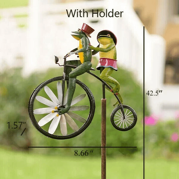 [49% RABATT] Vintage Fahrrad-Windspiel aus Metall